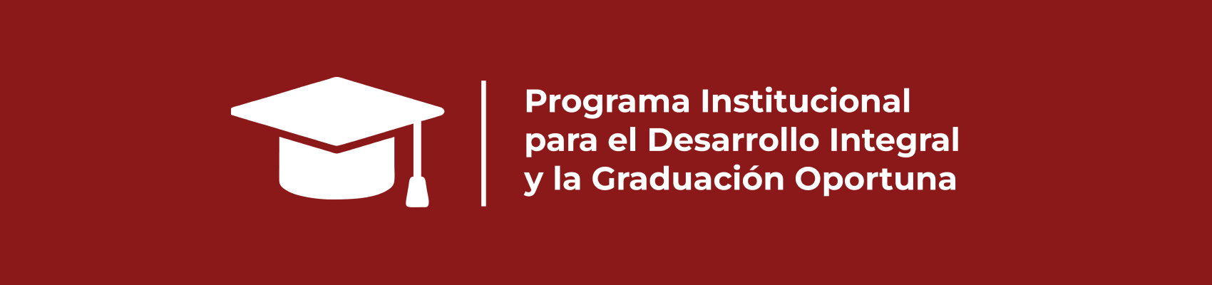 Imagen Programa para el desarrollo integral y la gradución oportuna