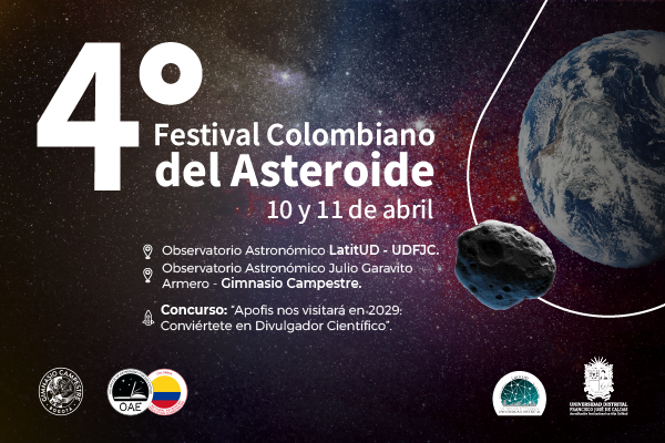 Imagen publicación Todo listo para la 4ta Edición del ‘Festival Colombiano del asteroide – AstroCO’