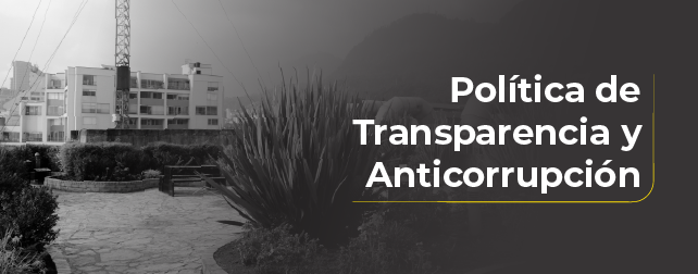 Políticas de Transparencia y Anticorrupción
