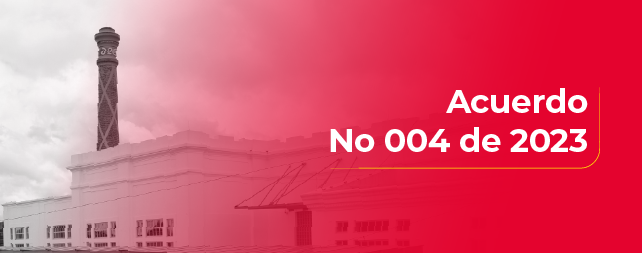 Acuerdo No 004 de 2023