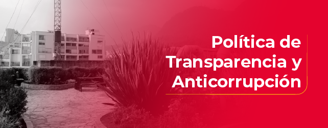 Políticas de Transparencia y Anticorrupción