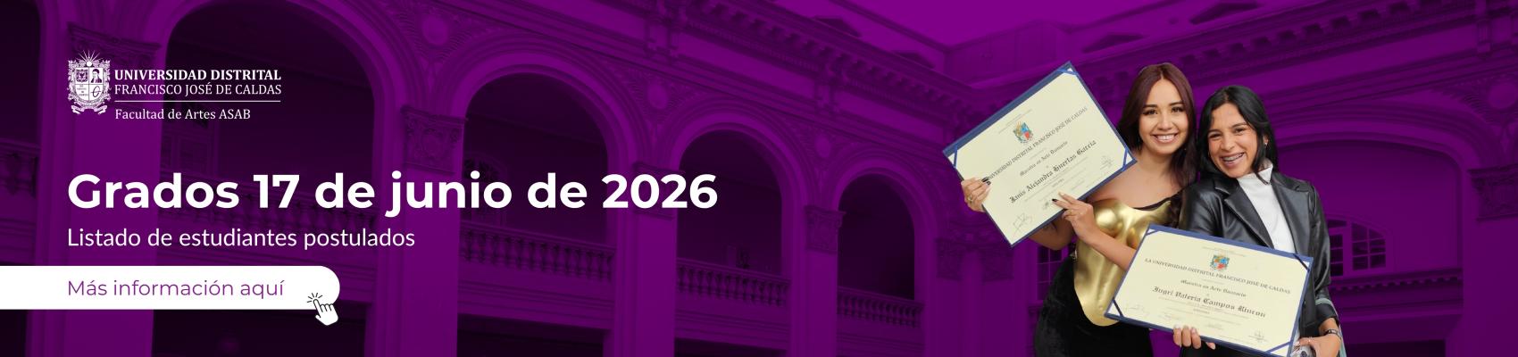 Grados 17 de junio 2026