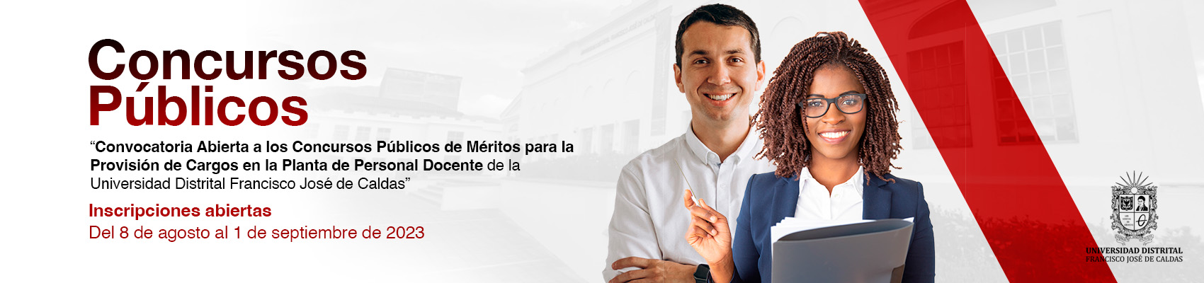 Concursos Públicos de Méritos para la Provisión de Cargos en la Planta de Personal Docente 2023