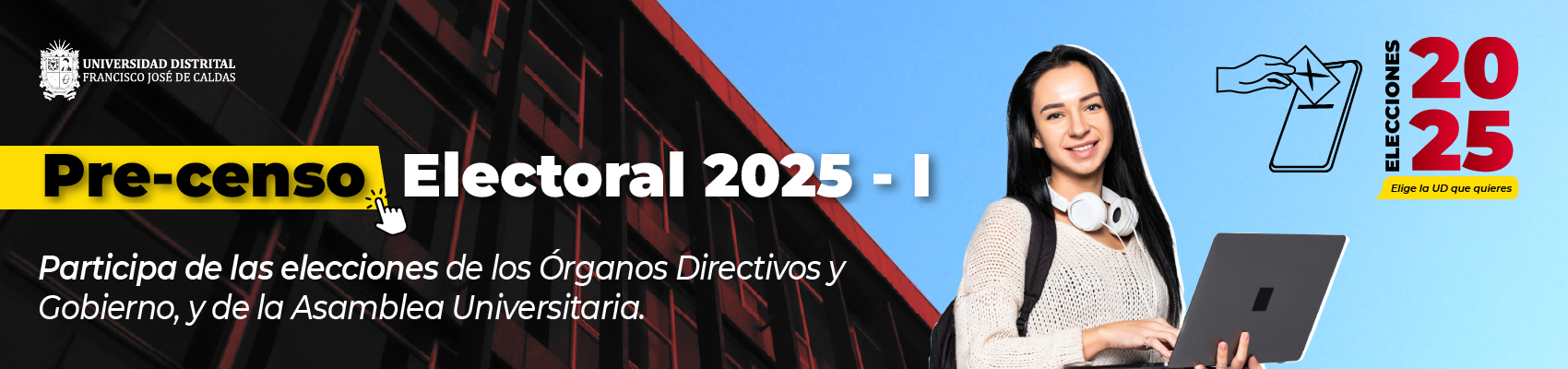Pre-Censo de las elecciones vigentes 2025-1