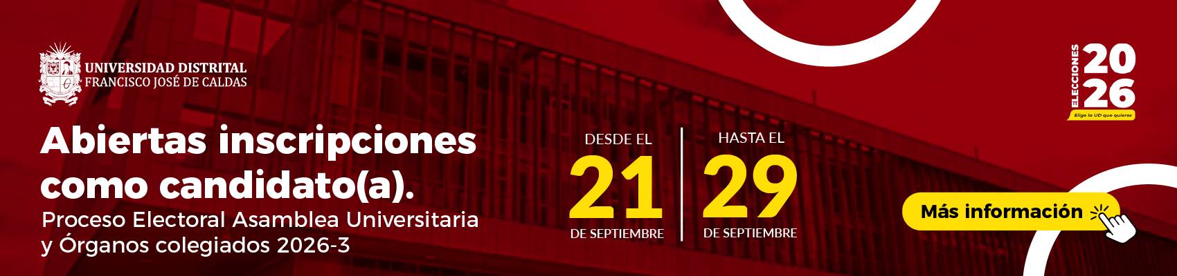 Inscripciones candidatos