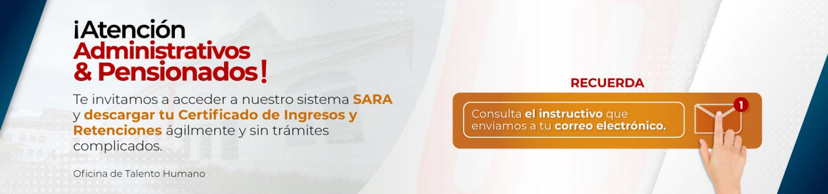 Invitación consulta aplicativo SARA